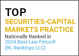 US News Best Lawyers 2024 Top Securities-Capital Markets Practice