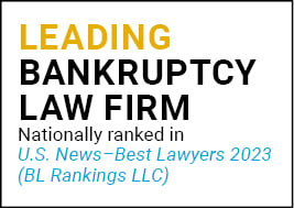 US News Best Lawyers 2023 Leading Bankruptcy Law Firm