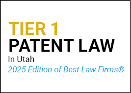 Best Law Firms 2025_Patent Law_Tier 1_Utah