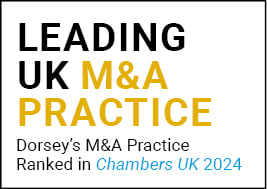 Chambers Leading M&A Practice UK 2024