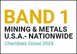 Chambers Global Band 1 Mining & Metals USA Nationwide