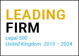 2013-2024 Leading UK Firm-Legal 500