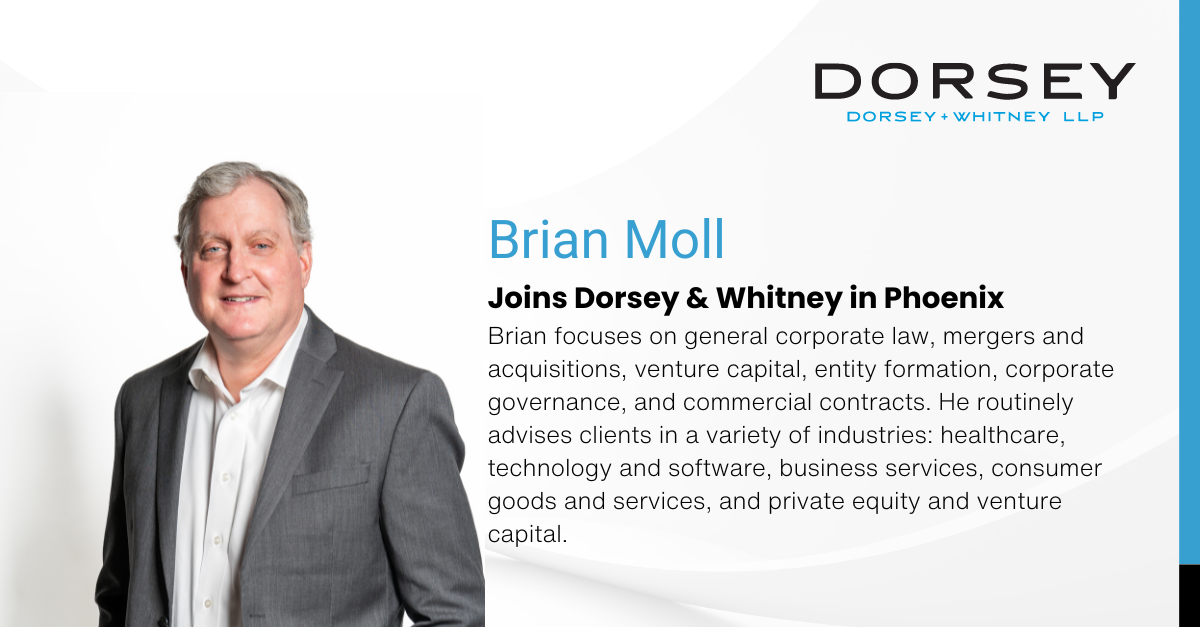 Brian Moll Joins Dorsey