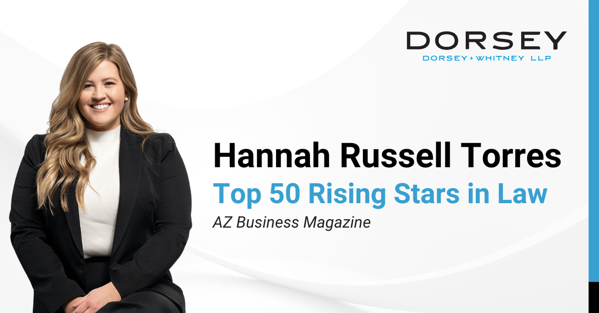 Hannah Russel Torres Top 50 Rising Stars in Law AZ Business Magazine