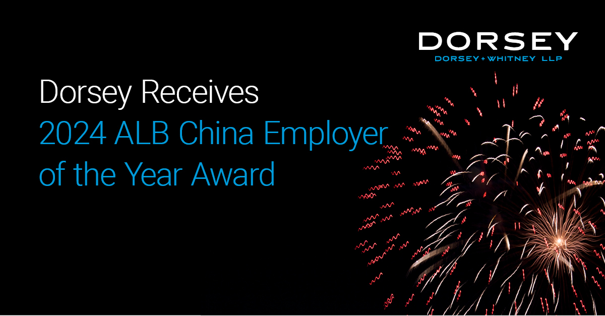 China Employer of the Year