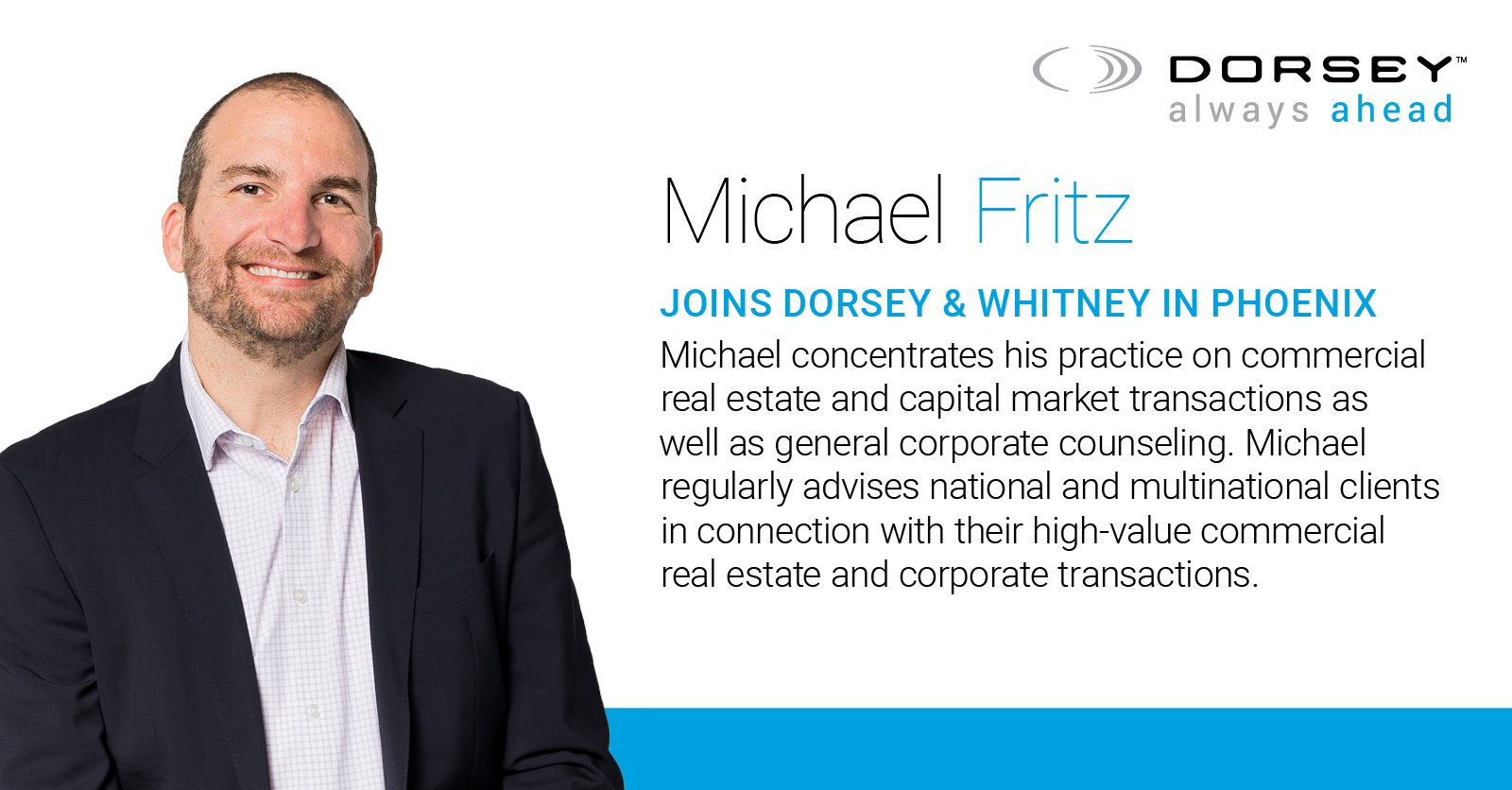 Michael Fritz Joins Dorsey