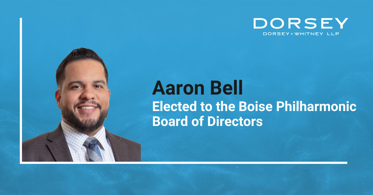 Aaron Bell Elected to Boise Philharmonic Board of Directors